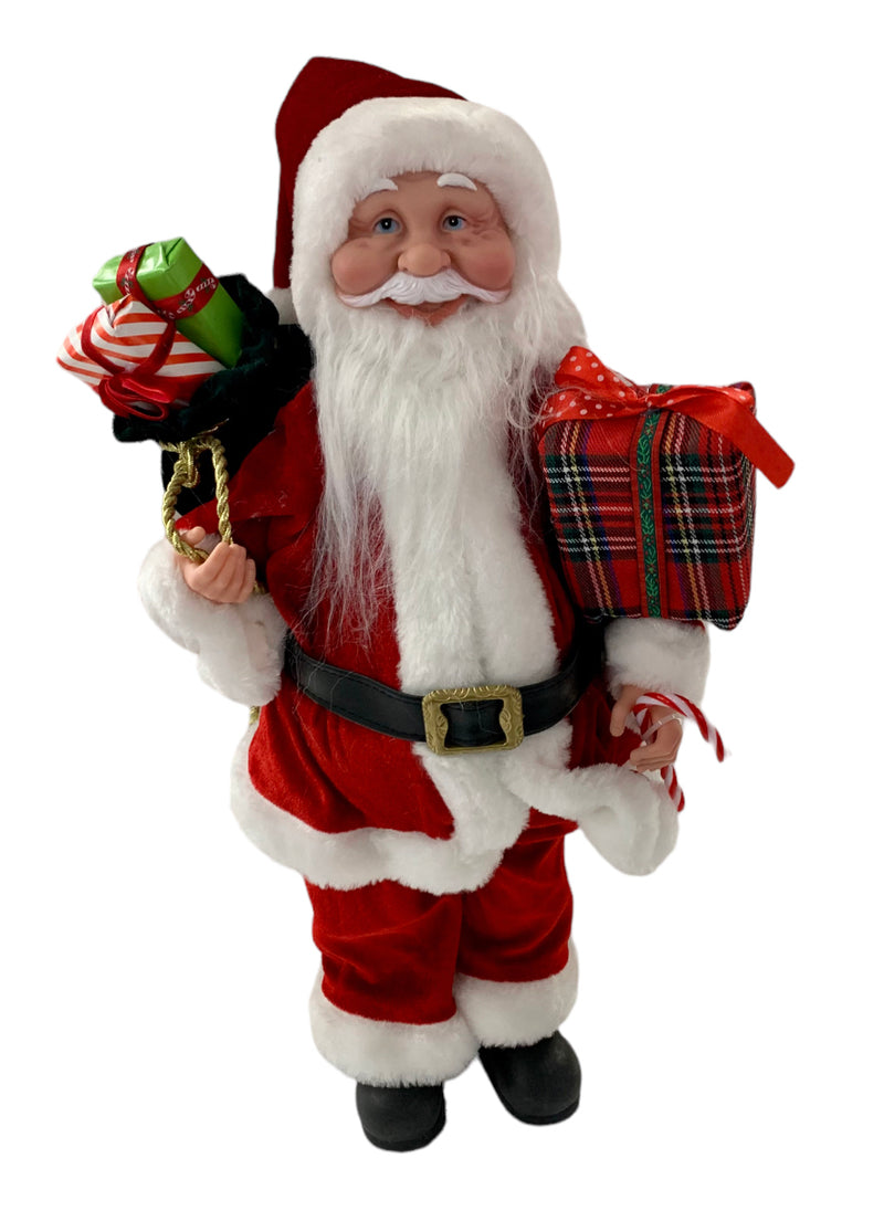 Santa Red Traditional w/ Gift Sack