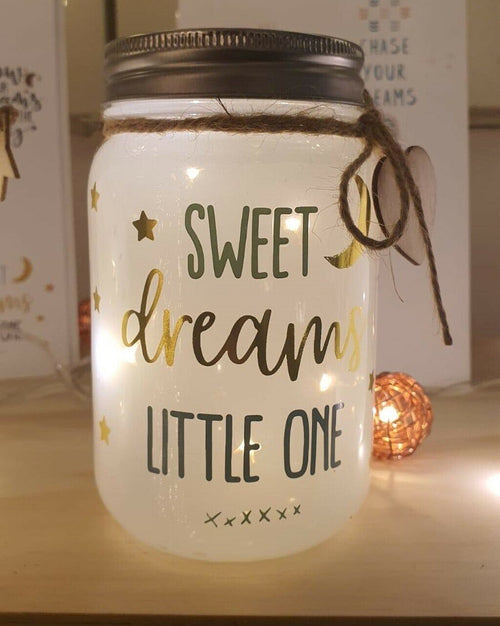 Sweet Dreams Little One Sparkle Jar - Simply Special Invercargill