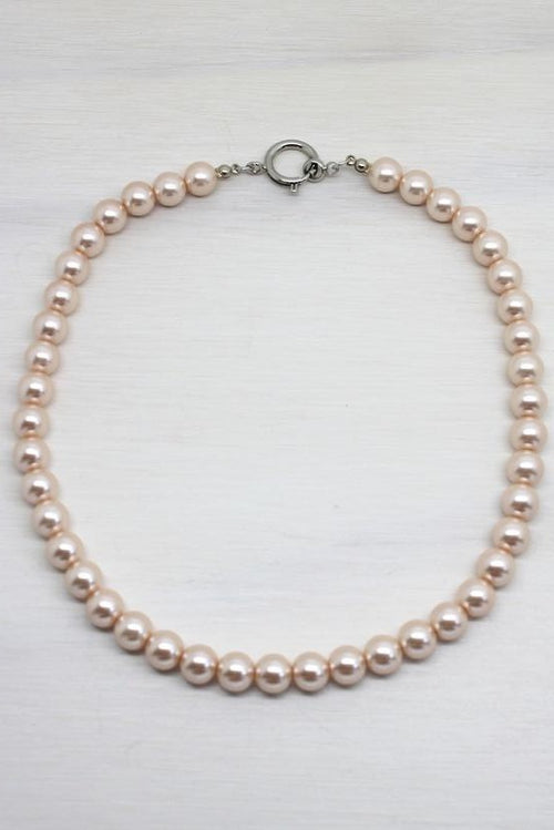 Peach Pearl Necklace - Simply Special Invercargill