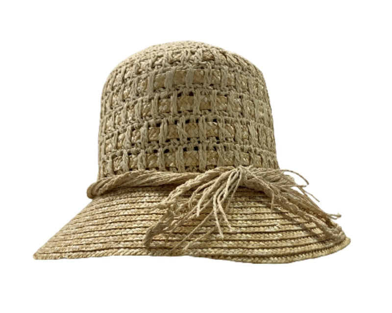 Straw Sunhat with twine