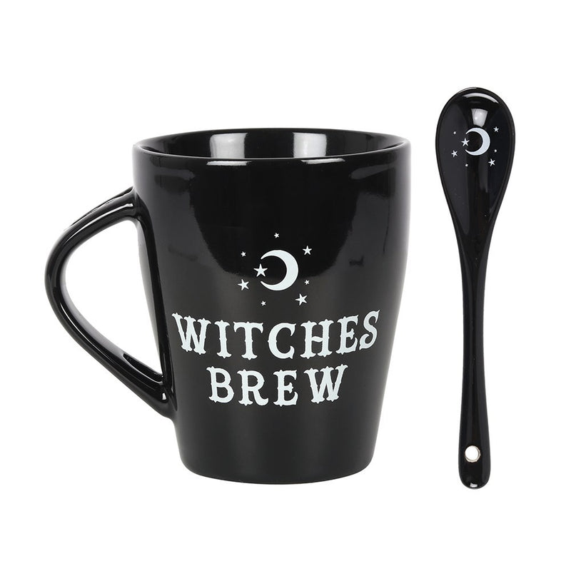 Withches Brew Mug and Spoon Set