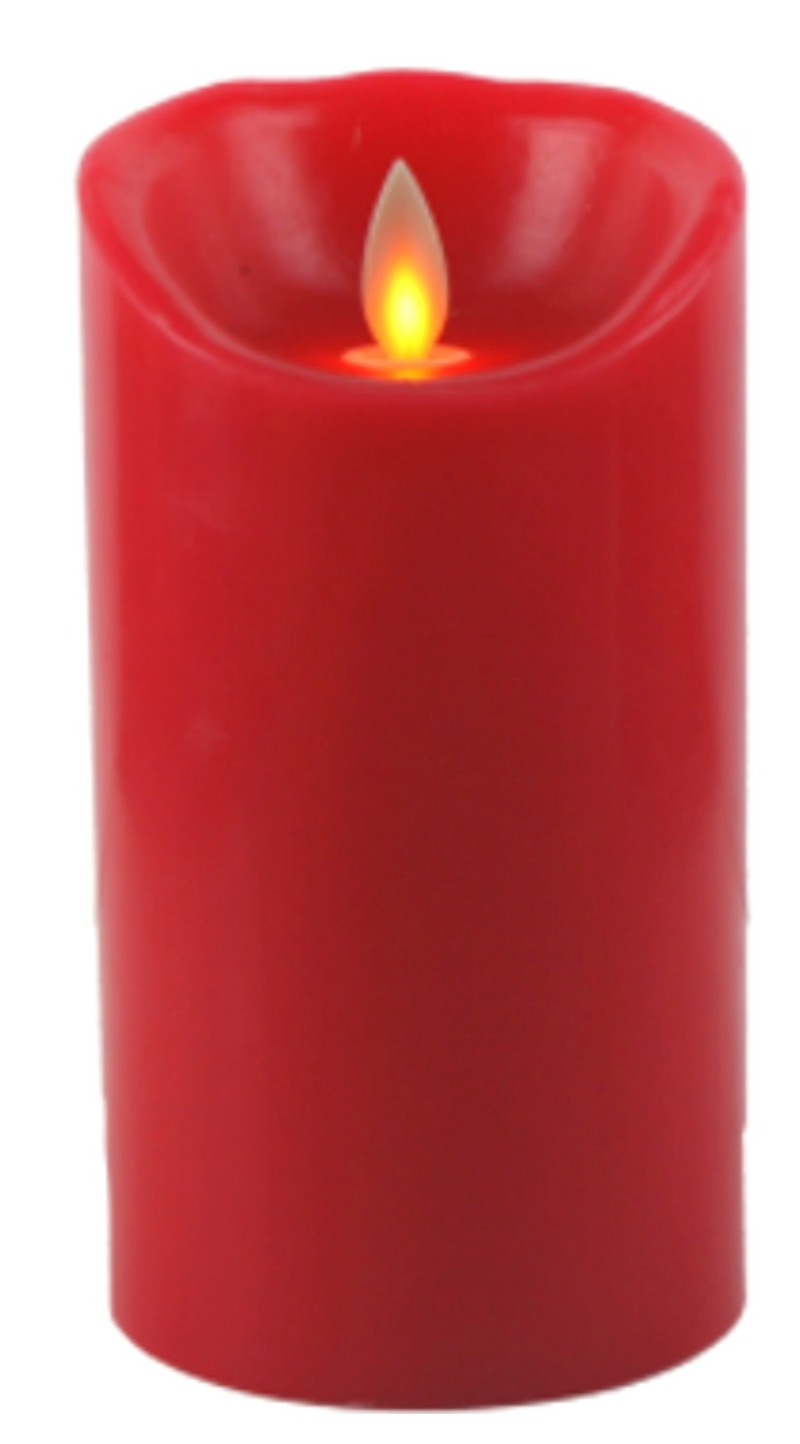 RED Flameless Candle- MED - Simply Special Invercargill