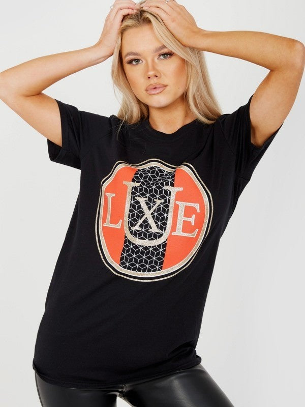 Luxe T-shirt Black - Simply Special Invercargill