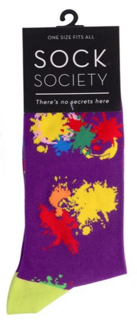 Paint Splash Socks - Simply Special Invercargill