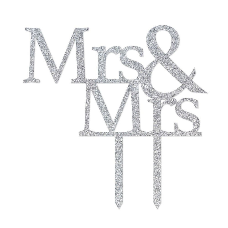 Mrs & Mrs Cake Topper - Simply Special Invercargill
