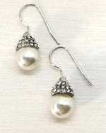 Diamond Capped Earrings - Simply Special Invercargill