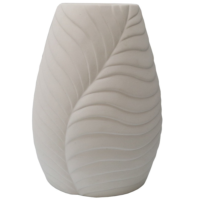 Porcelain Leaf Vase