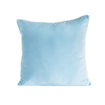 Cushion Velvet/Linen Sky Blue - Simply Special Invercargill