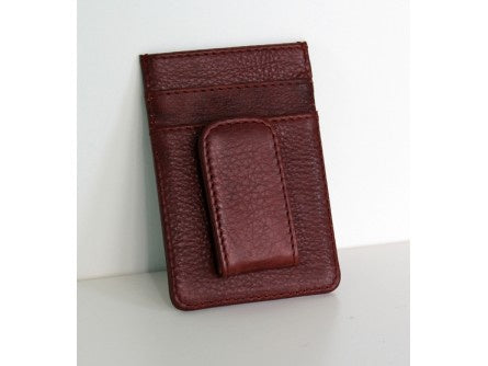 Money Clip Cow Leather Wallet - Simply Special Invercargill