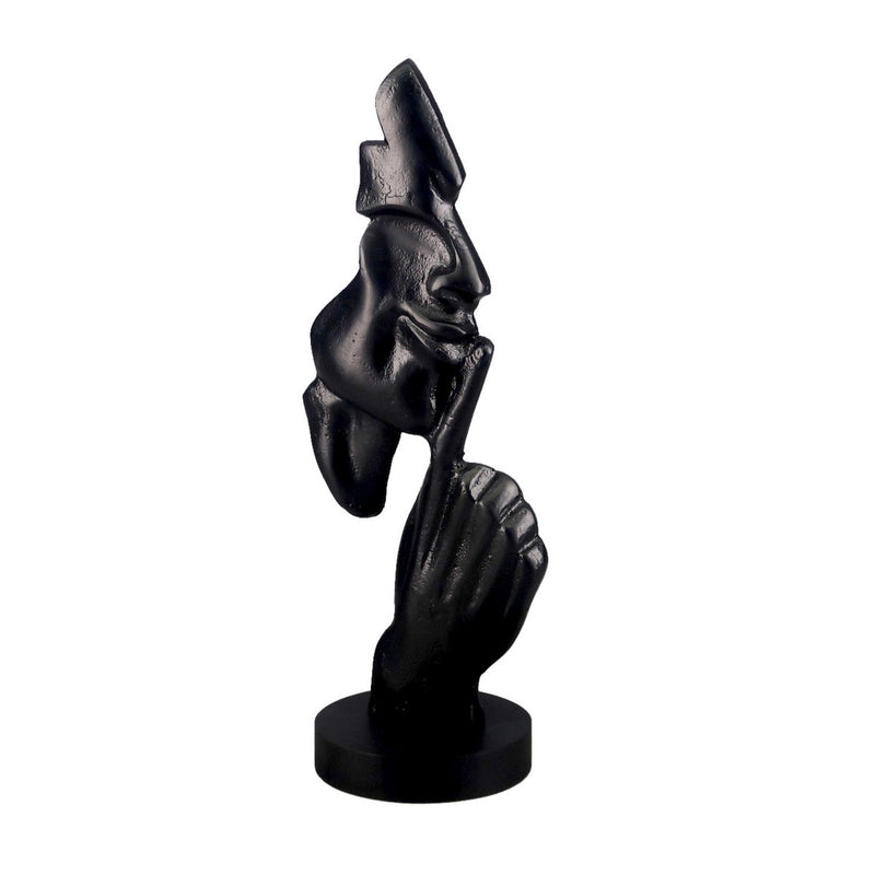 Silence Sculpture Black
