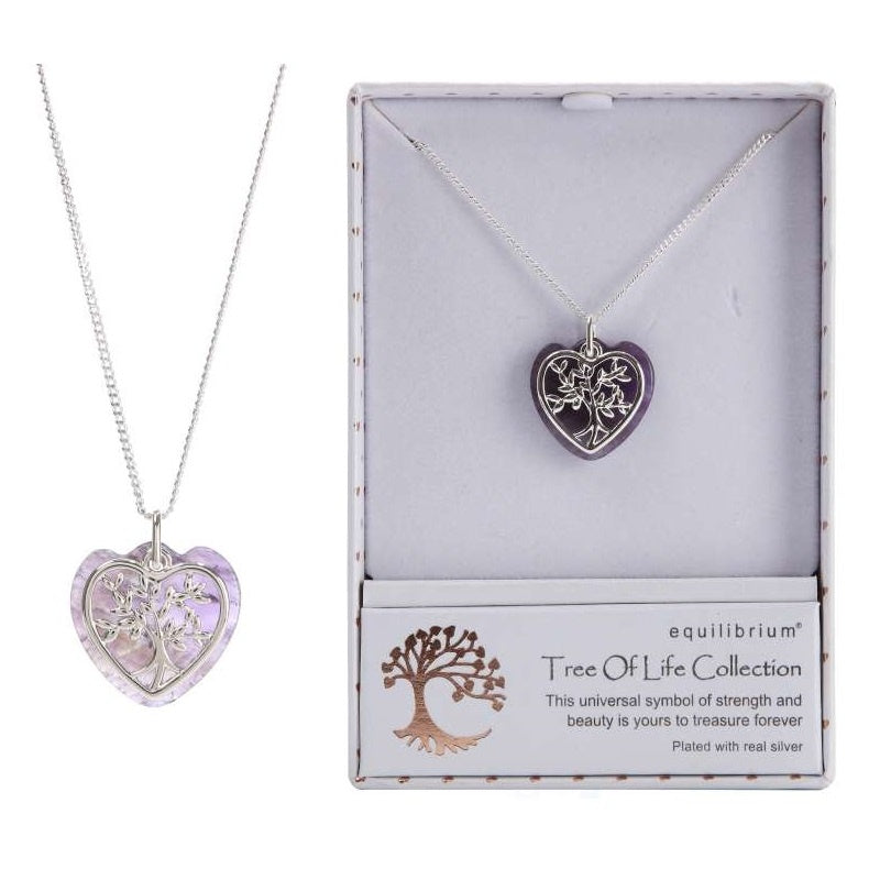 Tree of Life Amethyst Necklace