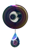 Sun & Moon 3D Metal Wind Spinner