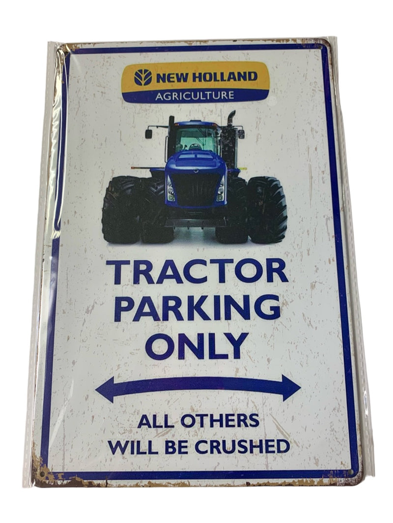 Tractor Parking- Tin Sign