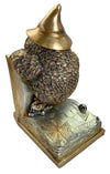 STEAMPUNK OWL BOOKEND