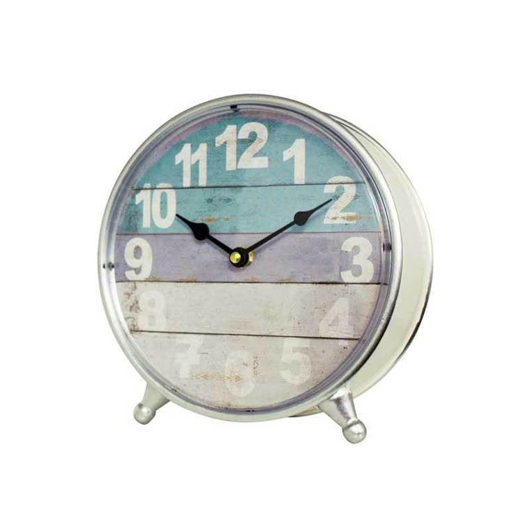 Table Clock Dipped White - Simply Special Invercargill