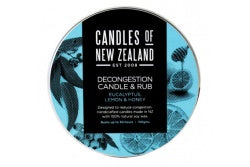 Decongestant Eucalyptus Candle and Rub