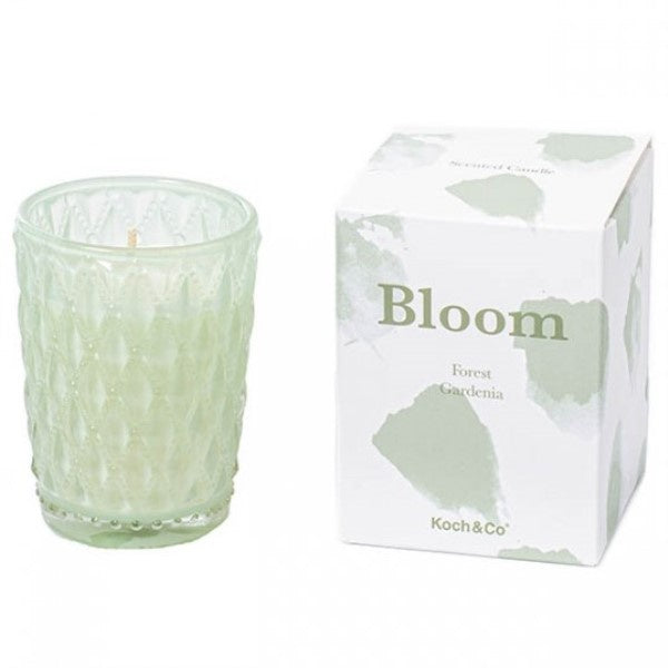 BLOOM Candle Green Forest Gardenia - Tall - Simply Special Invercargill