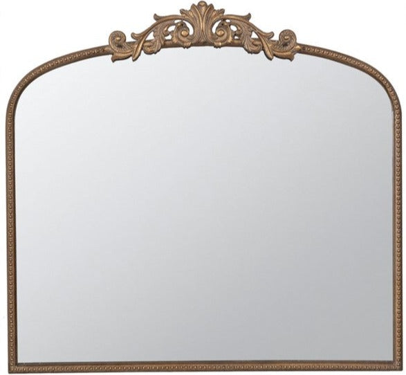 Gold Mantle Mirror