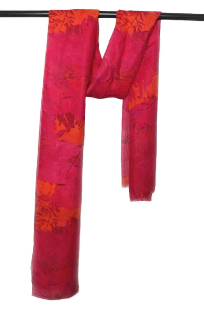 Abstract Cashmere Scarf