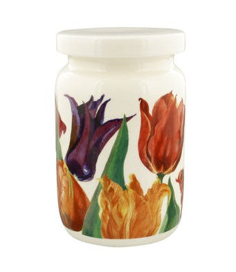 Emma Bridgewater Tulips Large Jam Jar With Lid (800ml)