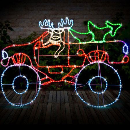 LED Monster Truck Reindeer