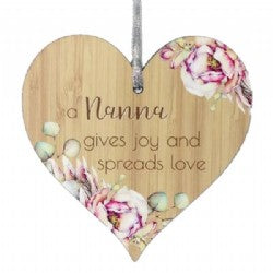 Hanging Heart Plaque - Simply Special Invercargill