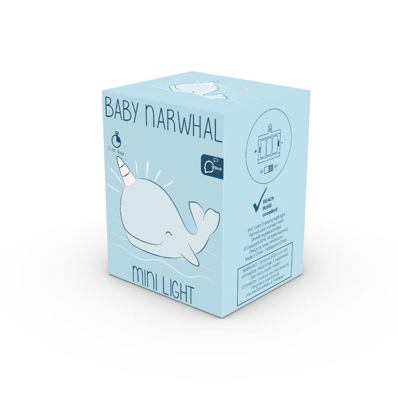 Blue Baby Narwhal Mini Light - Simply Special Invercargill